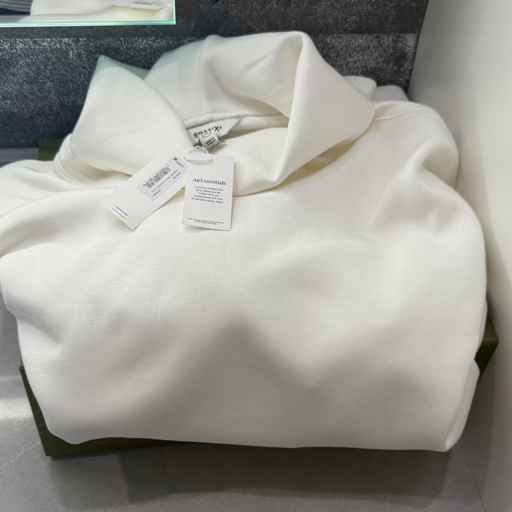 SPANX Cream Sweatshirt Hoodie